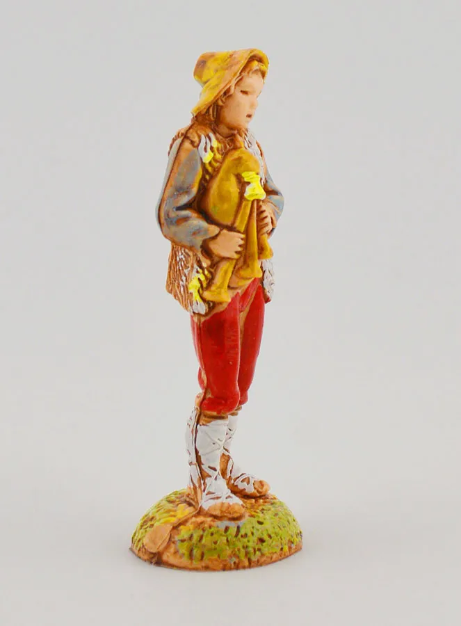 Nativity Figure Bagpiper – 6 cm (pic 3)