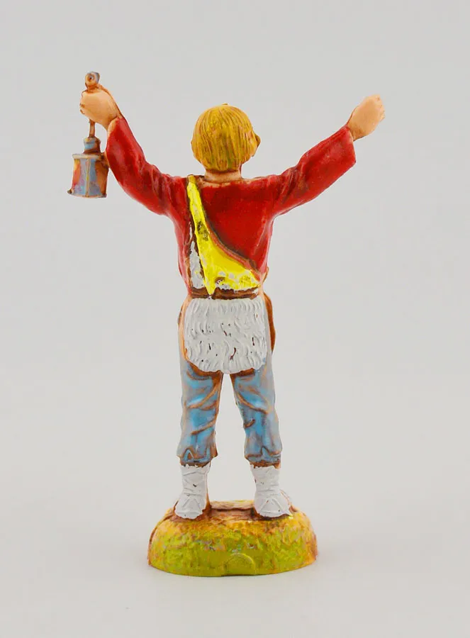 Nativity Figure Shepherd with Lantern – 6cm (pic 4)