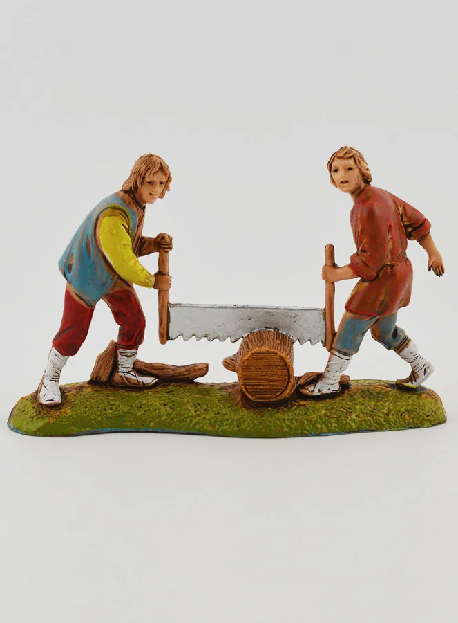 Nativity Figure Woodcutters – 6 cm (pic 1)