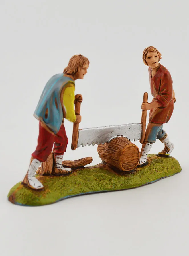 Nativity Figure Woodcutters – 6 cm (pic 3)