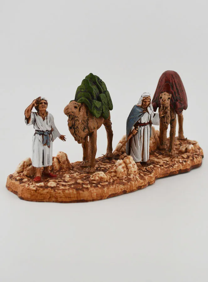 Nativity Figurine Camel Drivers – Height 6cm (pic 3)