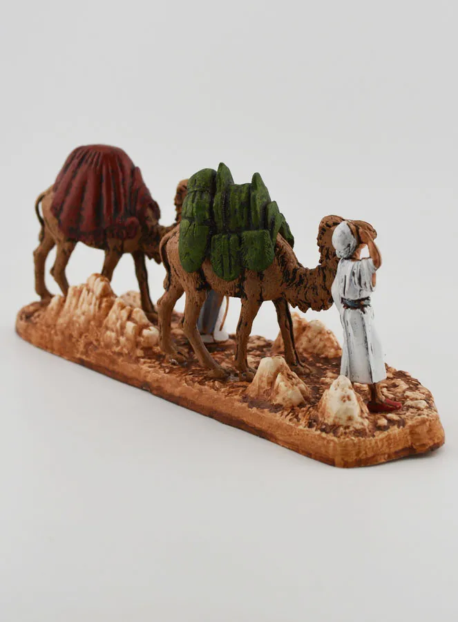 Nativity Figurine Camel Drivers – Height 6cm (pic 4)