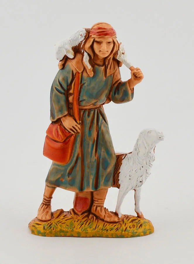 Nativity Figurine Good Shepherd – 6 cm (pic 1)