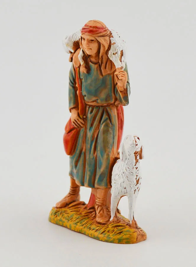 Nativity Figurine Good Shepherd – 6 cm (pic 2)