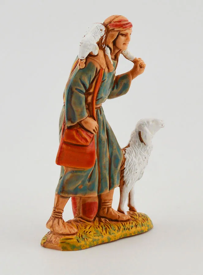Nativity Figurine Good Shepherd – 6 cm (pic 3)