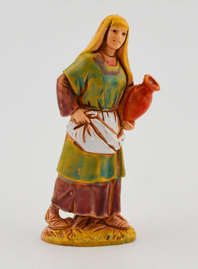 Nativity Figurine Woman with Jar – 6 cm (pic 1)