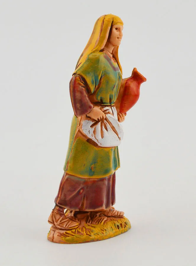 Nativity Figurine Woman with Jar – 6 cm (pic 3)