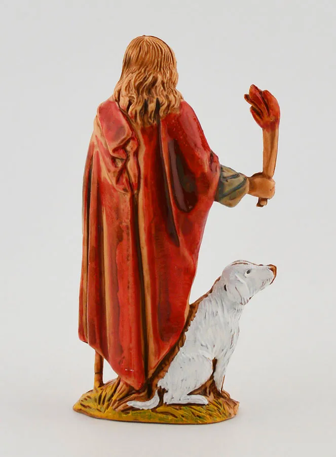 Nativity Figure Night Watchman and his Dog – 6 cm (pic 4)