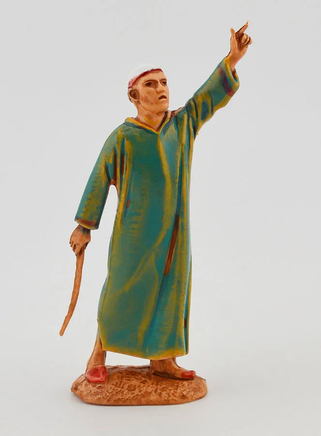 Nativity Figure Shepherd – 6cm (pic 1)