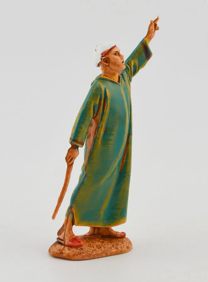 Nativity Figure Shepherd – 6cm (pic 3)