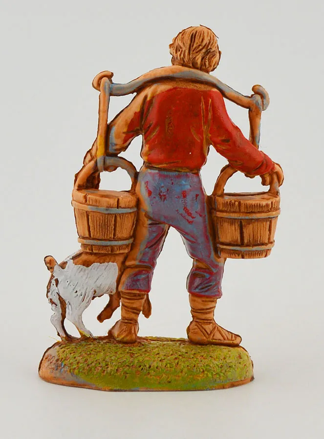 Nativity Figure Water Carrier - 6 cm (pic 4)