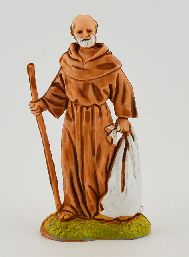 Nativity Figure Traveller with a Stick – 6cm (pic 1)