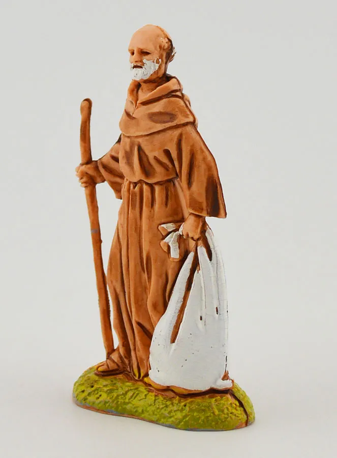Nativity Figure Traveller with a Stick – 6cm (pic 2)