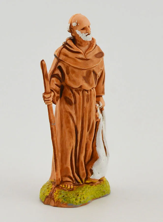 Nativity Figure Traveller with a Stick – 6cm (pic 3)