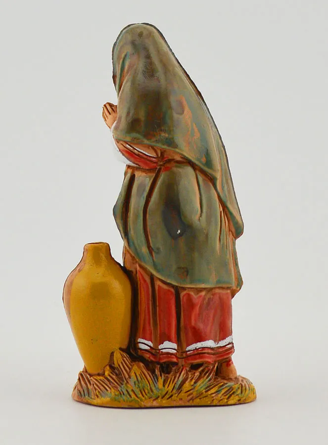 Nativity Figure Woman with Amphora – 6cm (pic 4)