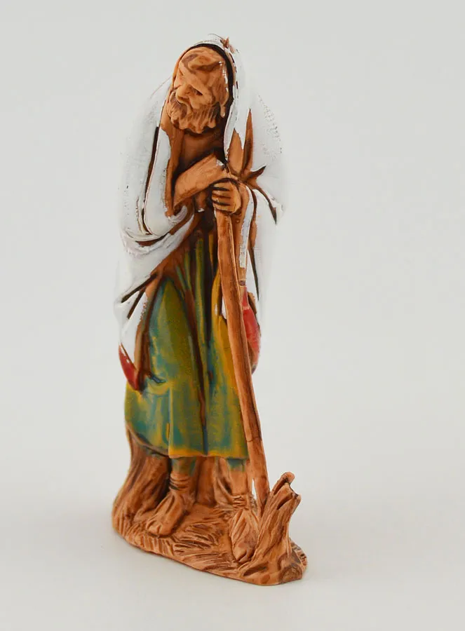 Nativity Figure Resting Shepherd – 6cm (pic 2)
