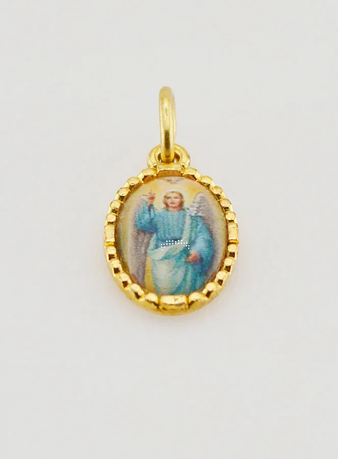 Twisted-Edge Medal 15mm – Saint Gabriel the Archangel (pic 2)