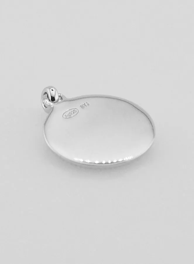 Silver Guardian Angel and Dove Medal – 12mm (pic 4)