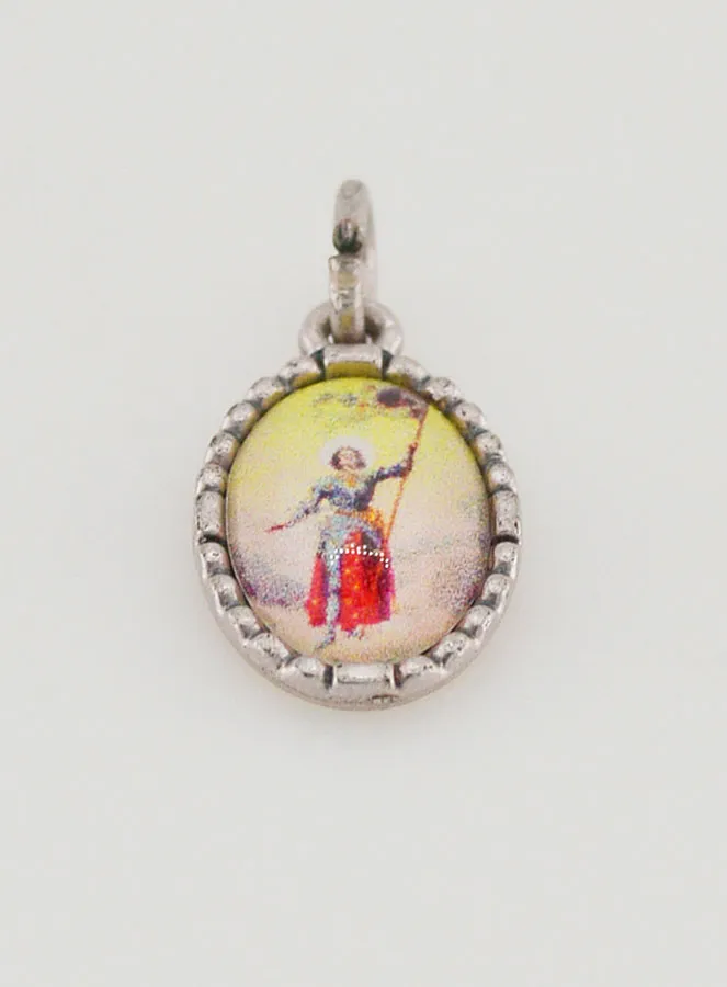 Twisted-Edge Medal 15mm – Saint Joan of Arc (pic 2)
