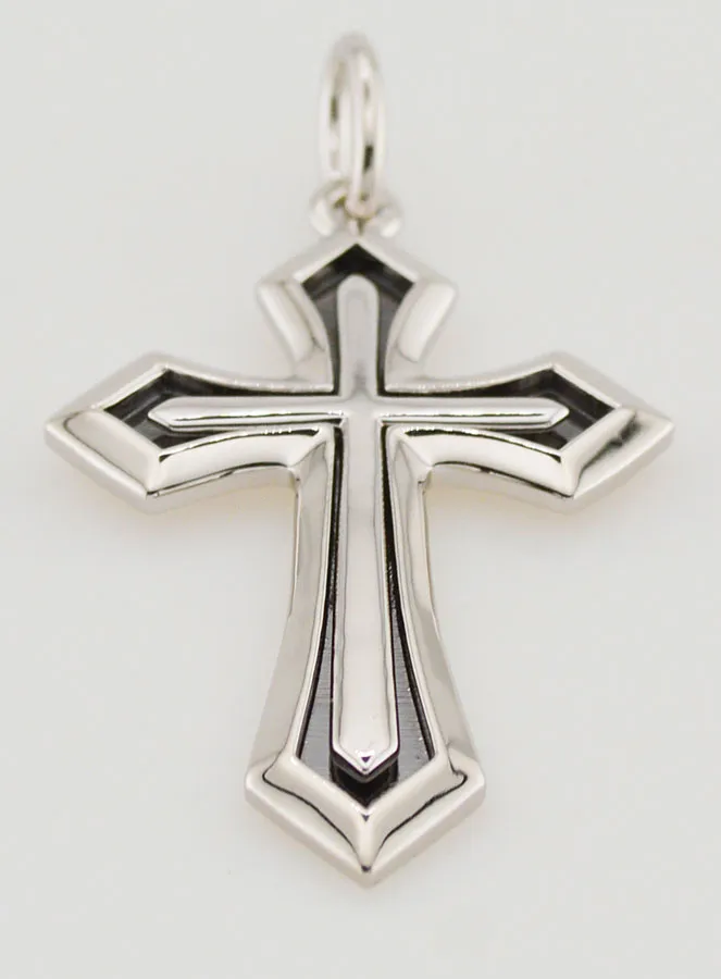 Gothic Cross Pendant – 4cm (pic 2)