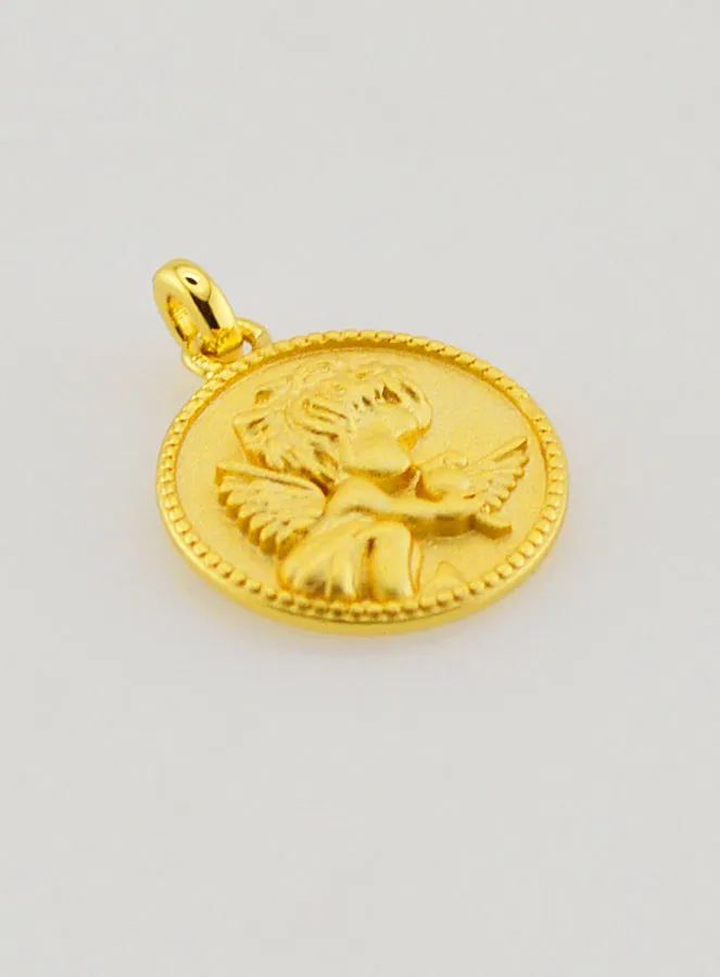 Guardian Angel and Dove Medal – 12mm (pic 3)