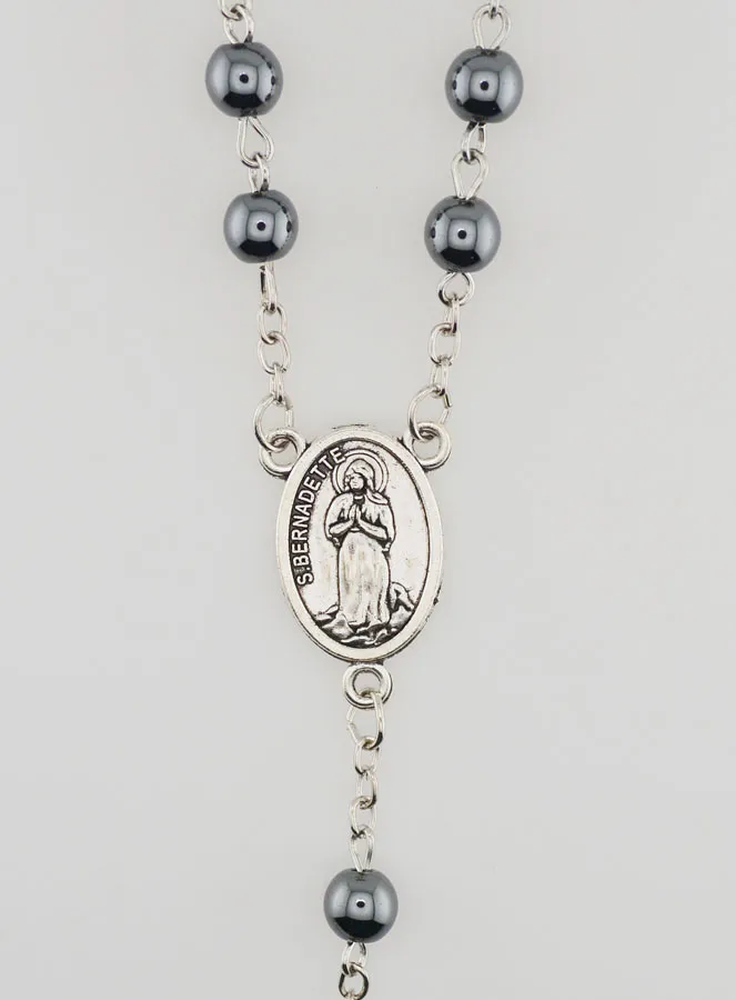 Black Fashion Rosary (pic 4)