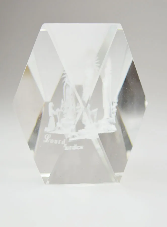 Laser Engraved Lourdes Frame (pic 3)