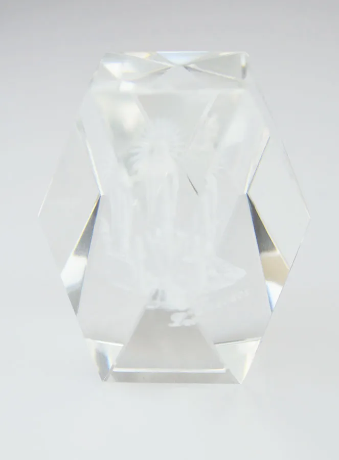 Laser Engraved Lourdes Frame (pic 4)