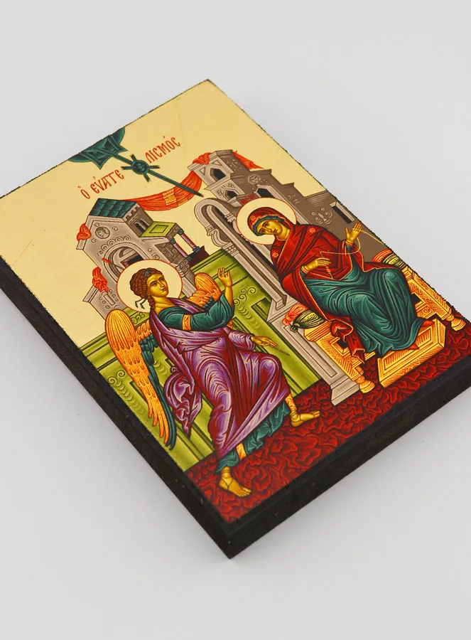 Icon Annunciation - 12 cm (pic 3)