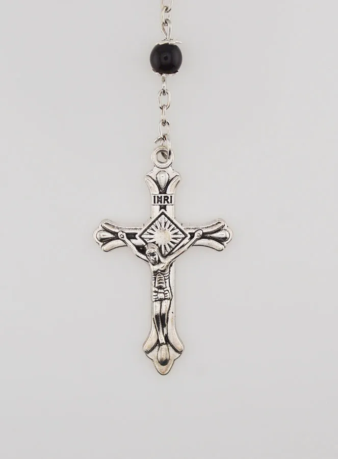 Black and White Fashion Rosary (pic 3)