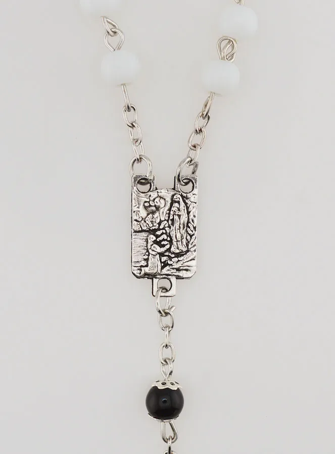 Black and White Fashion Rosary (pic 4)
