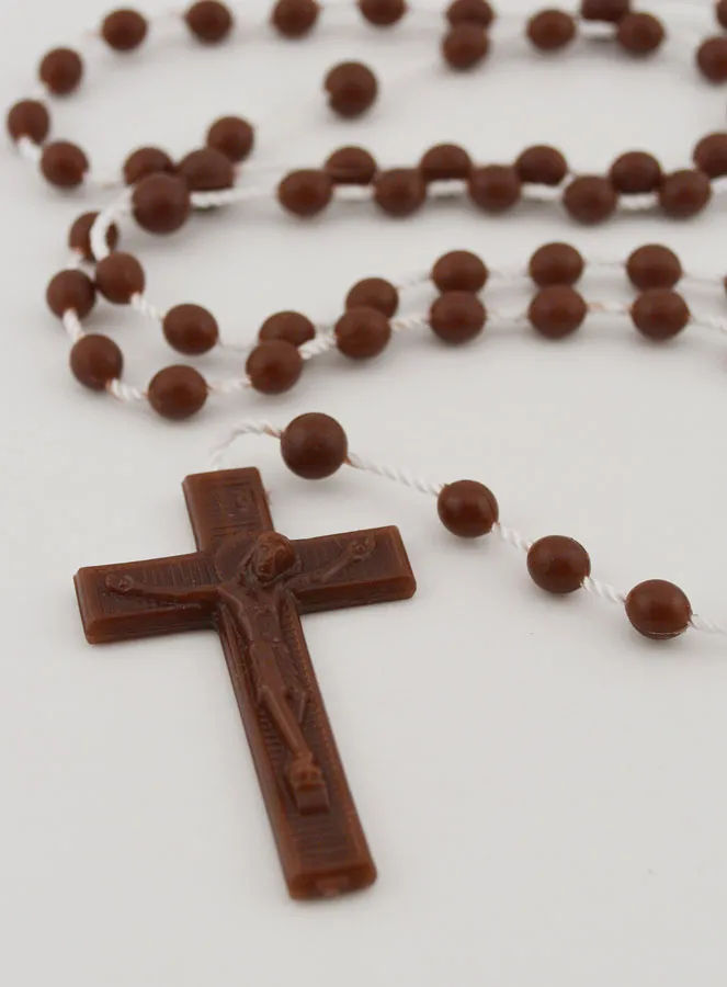 Brown Fashion Rosary (pic 3)
