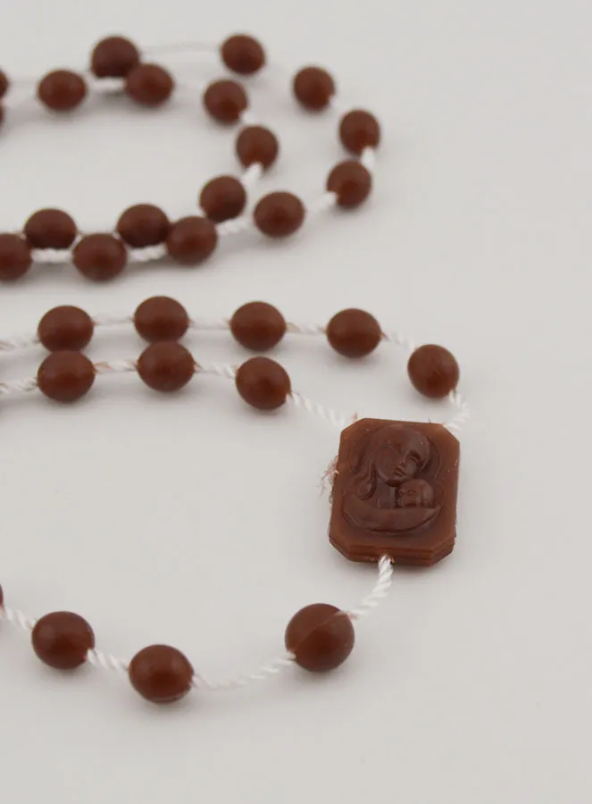 Brown Fashion Rosary (pic 4)