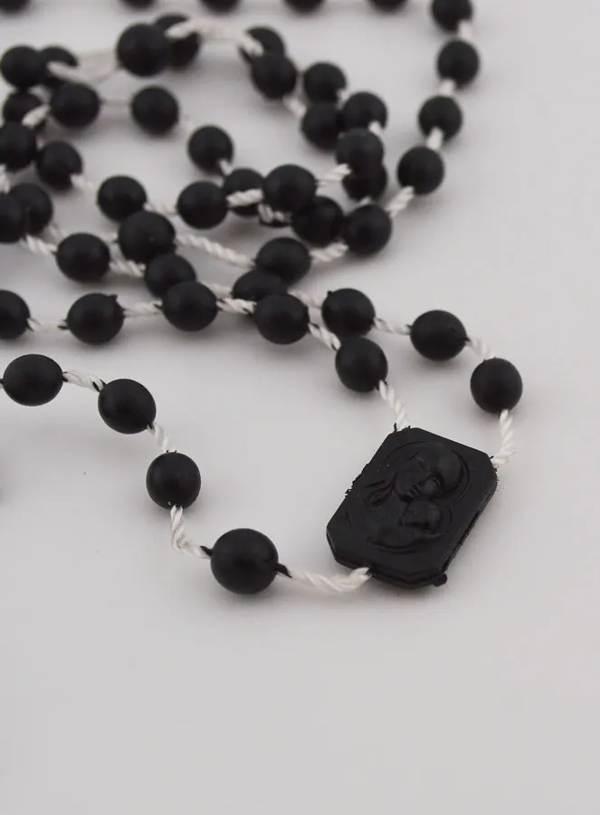 Fashion Black Rosary (pic 4)