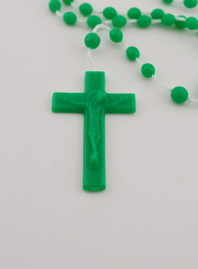 Green Fashion Rosary (pic 3)