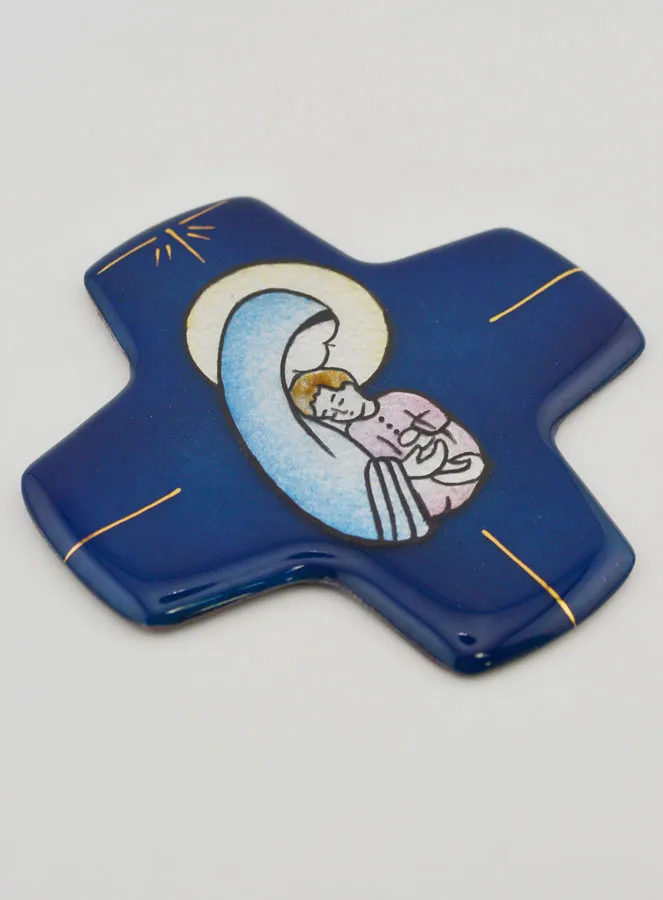 Lebanon Enamels Maternity Square Cross (pic 3)