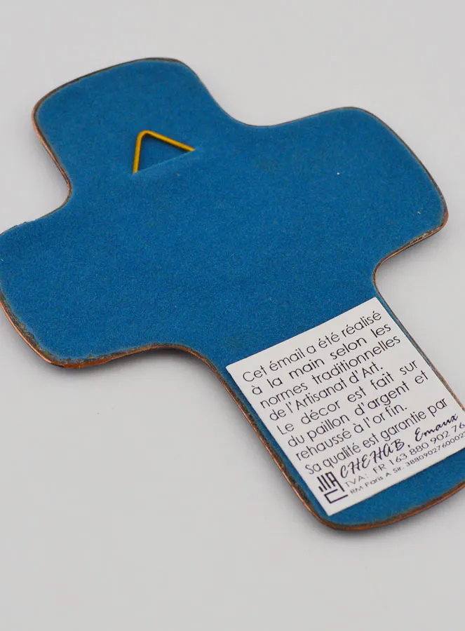 Lebanon Enamels	Holy Spirit Luxury Square Cross (pic 4)