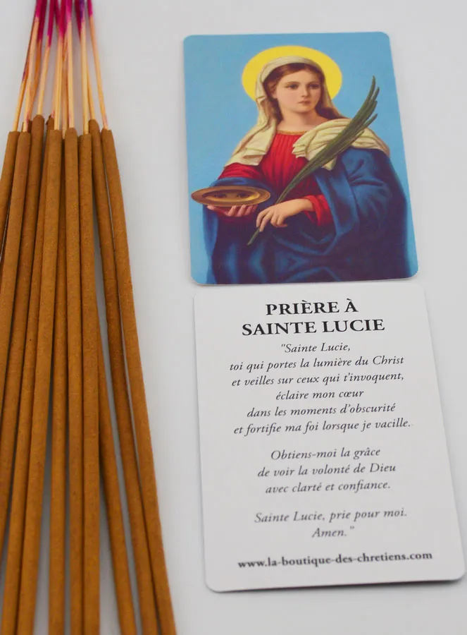 Saint Lucy Incense (pic 2)