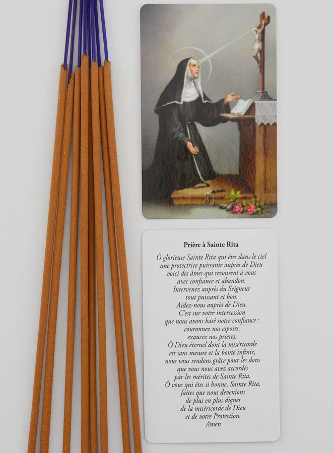 Saint Rita of Cascia Incense (pic 3)