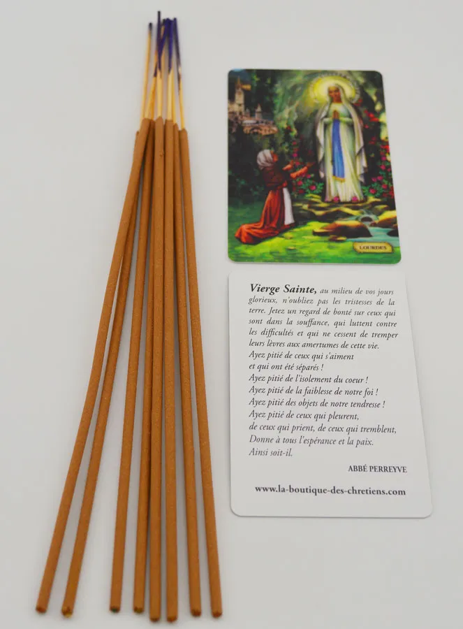 Our Lady of Lourdes Incense (pic 2)