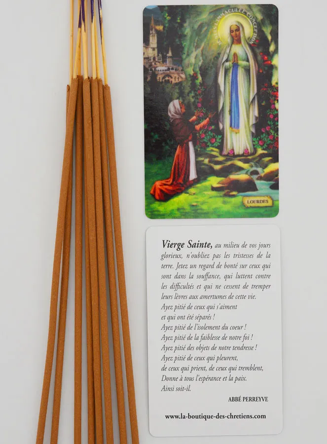 Our Lady of Lourdes Incense (pic 3)