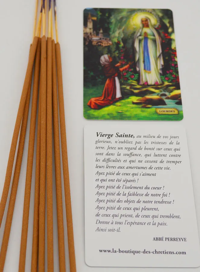 Our Lady of Lourdes Incense (pic 4)
