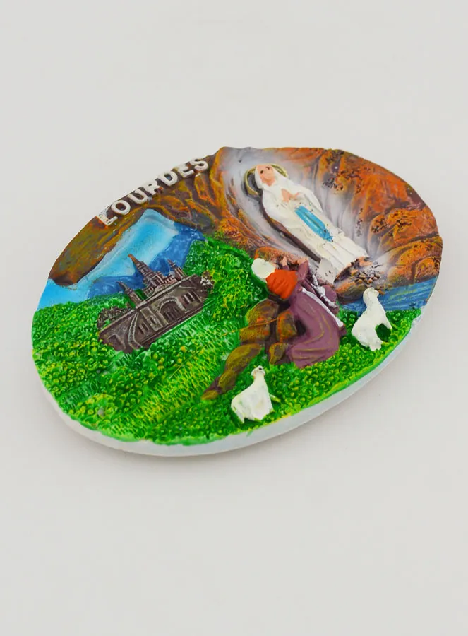 Appearences of Lourdes Souvenir Magnet (pic 3)