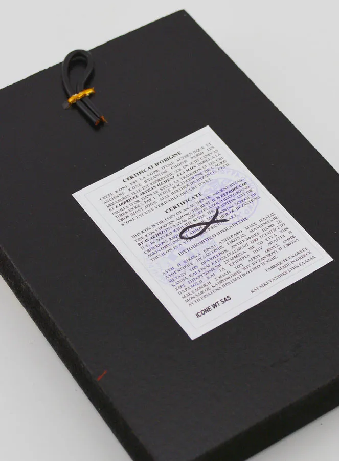 Icon Holy Family - 12 cm (pic 4)