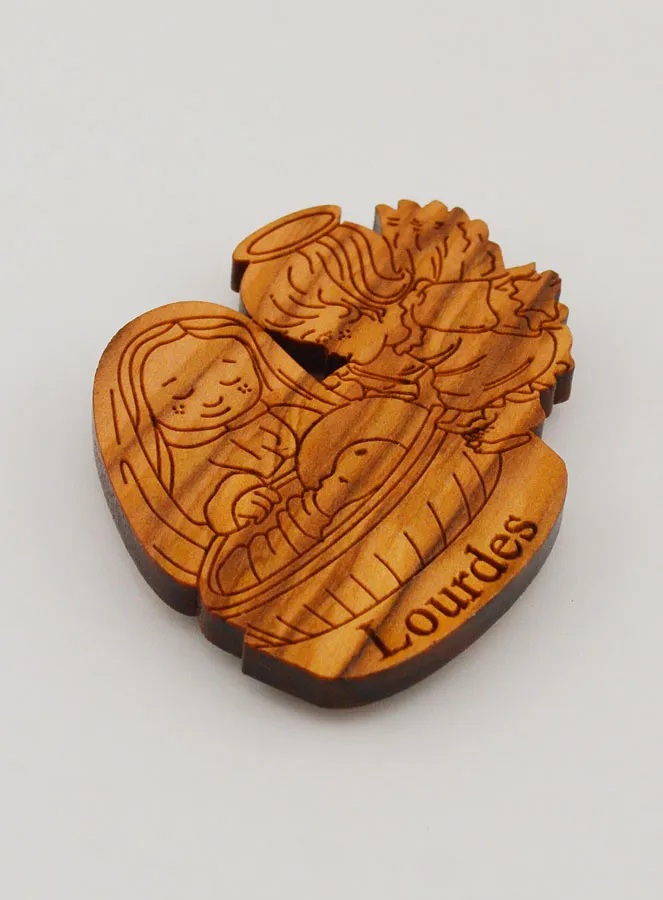 Baby, Angel & Virgin Mary at the Crib Car Badge (pic 3)