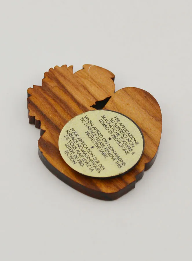 Baby, Angel & Virgin Mary at the Crib Car Badge (pic 4)