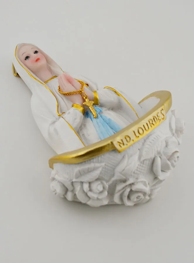 Our Lady of Lourdes Holy Water Pot (pic 3)