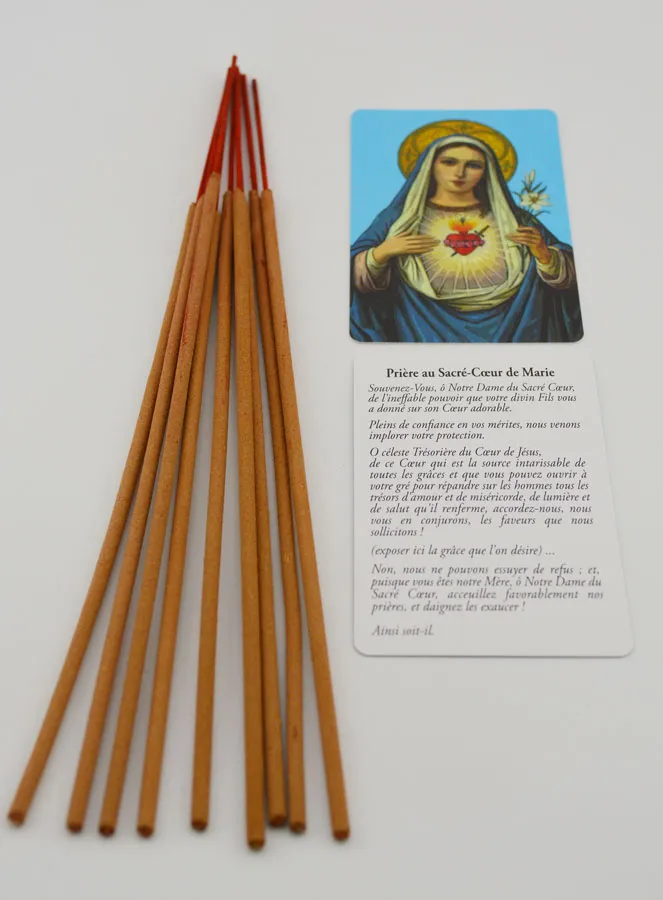 Sacred Heart of Mary Incense Sticks (pic 2)