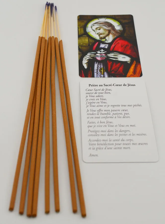 Sacred Heart of Jesus Incense (pic 2)