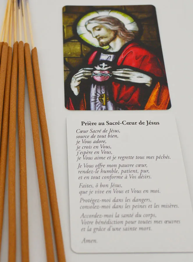 Sacred Heart of Jesus Incense (pic 4)